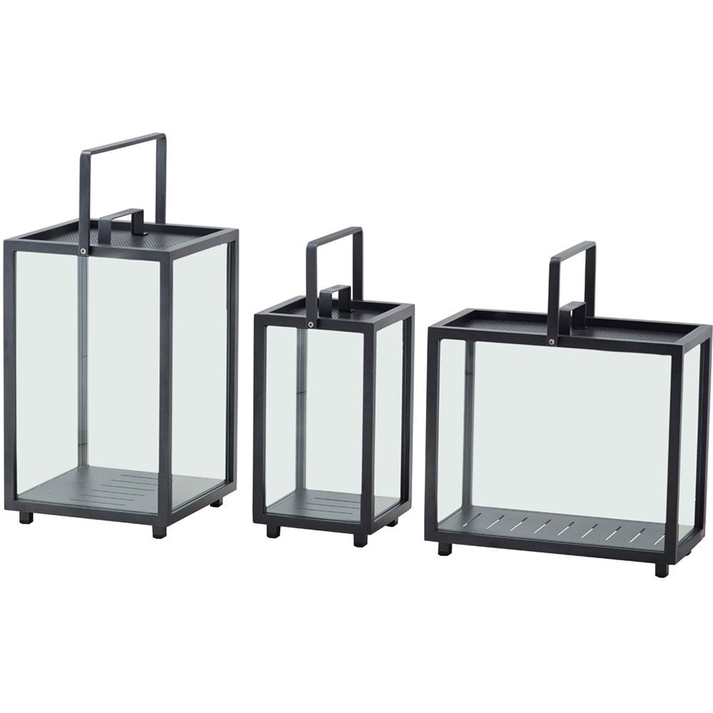 Lighthouse Lyslygte Grå Rektangulær