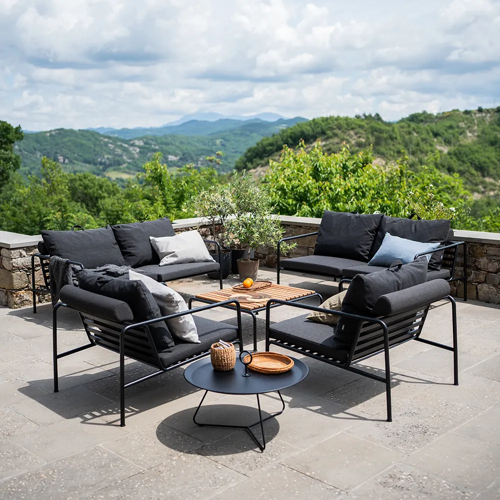 Avon 2-personers sofa Dijon/Black 