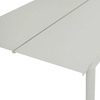 Linear Steel Spisebord 220x90 cm Grey 