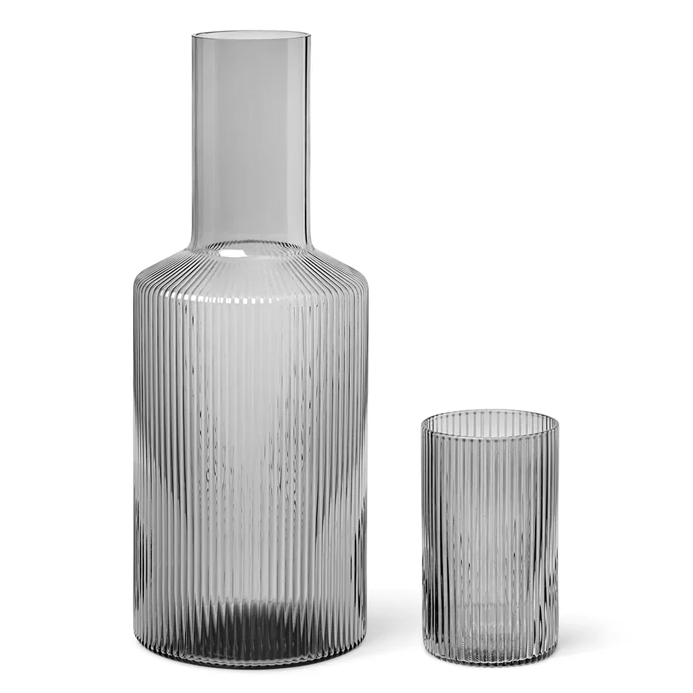 Ripple Låg til karaffel - Smoked Grey