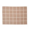 Vævet plaid i lammeuld Criss Beige