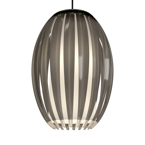 Tentacle pendel M Sort/Røg E27