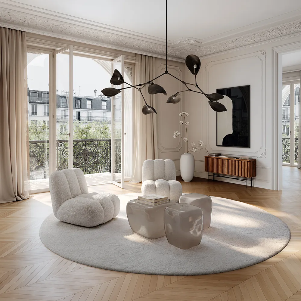 Toe Lænestol - Off White