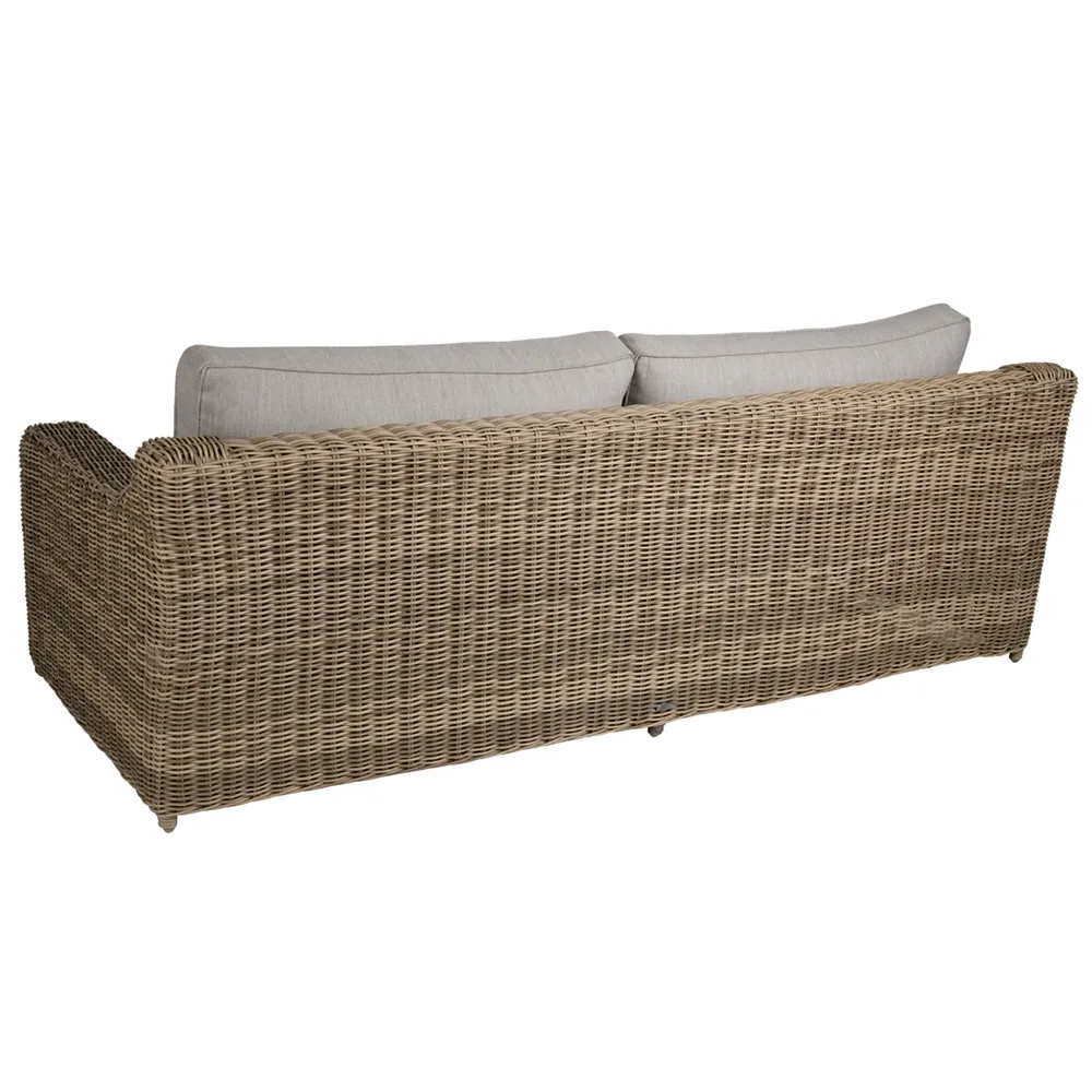 Glendon Sofa Polyrattan Rustik Brafab