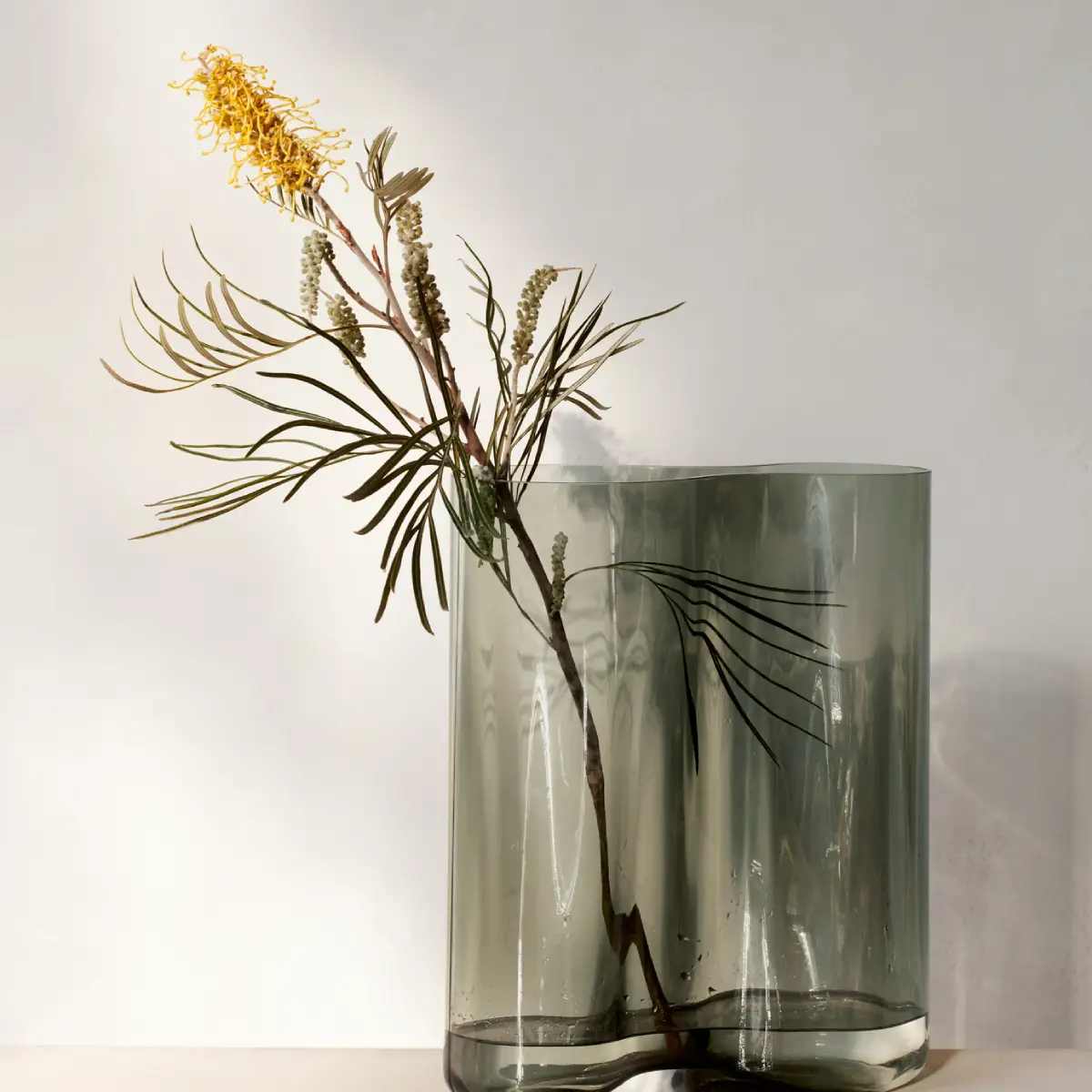 Aer Vase - H49 cm - Røg