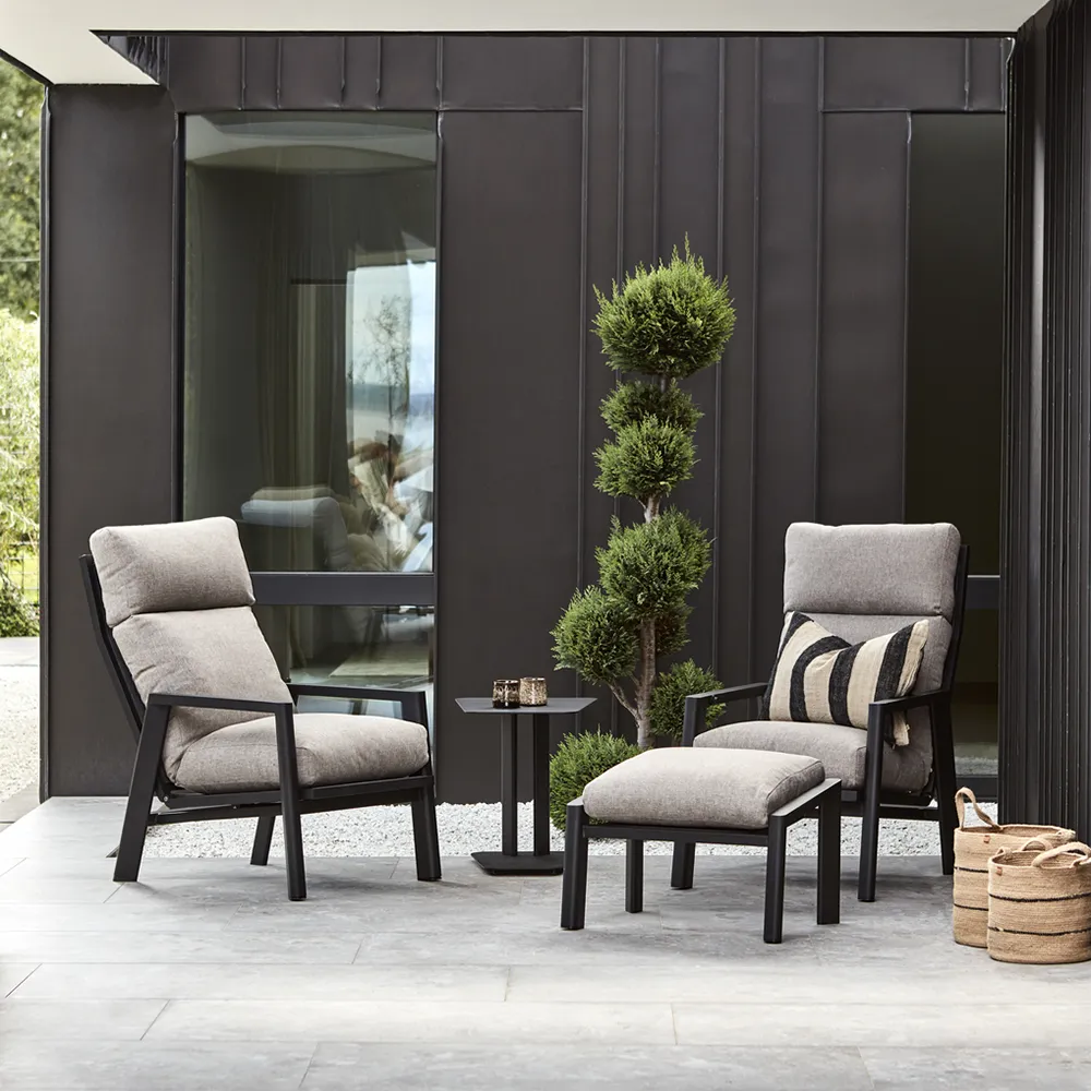 Slide Lænestol & Fodskammel Gruppe