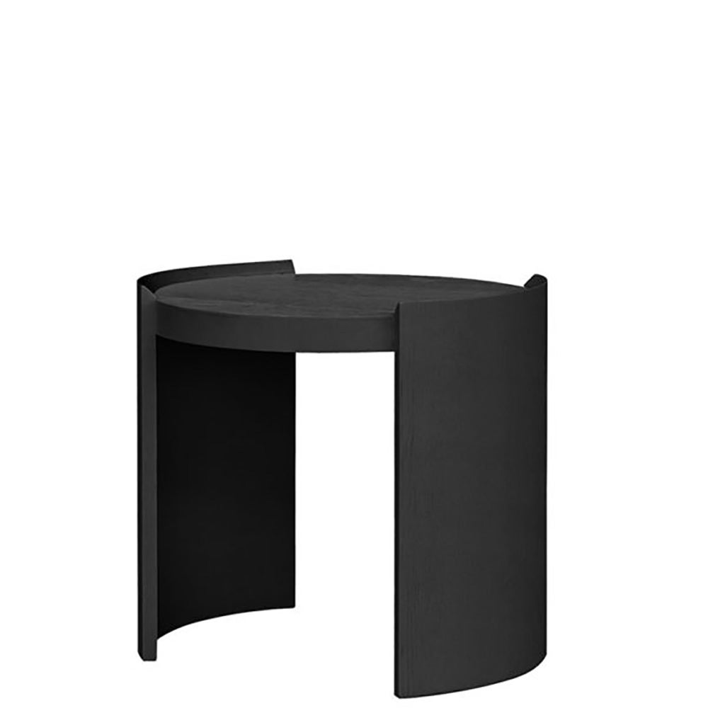 Artwood, Oakland sidebord Ø55 cm Sort