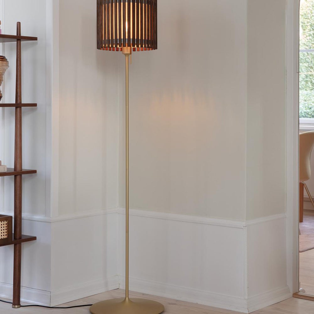 Komorebi Lampeskærm Firkantet Mellem Dark Oak