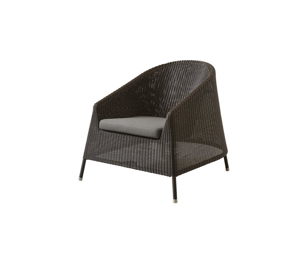 Kingston Lounge Chair Stabelbar Mocca