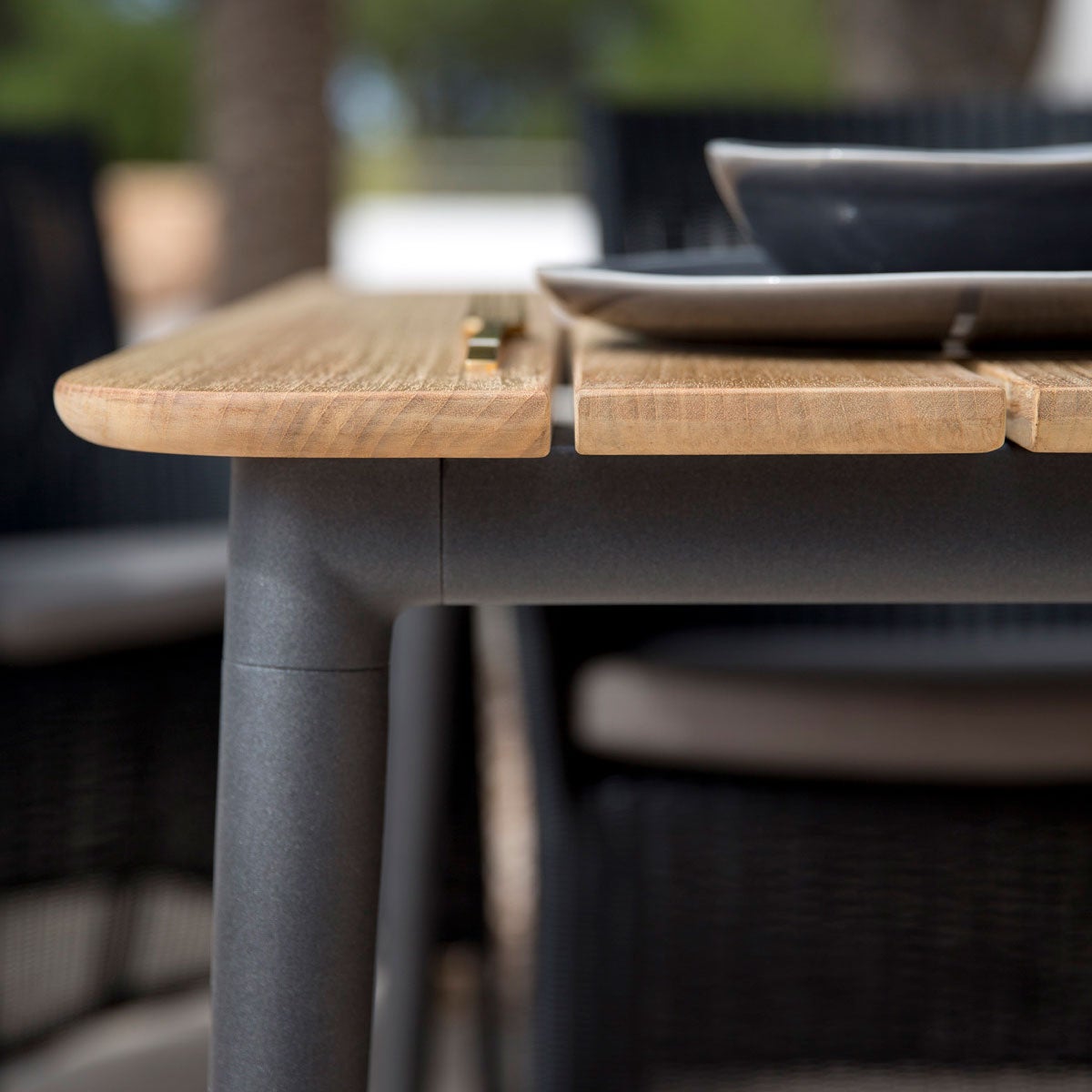 Core Spisebord 90X160 cm Lava Grey