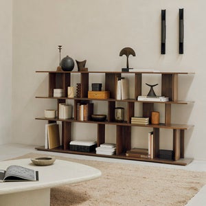 Irregular Hylde Lakeret teak 224 x 37 x 115 cm