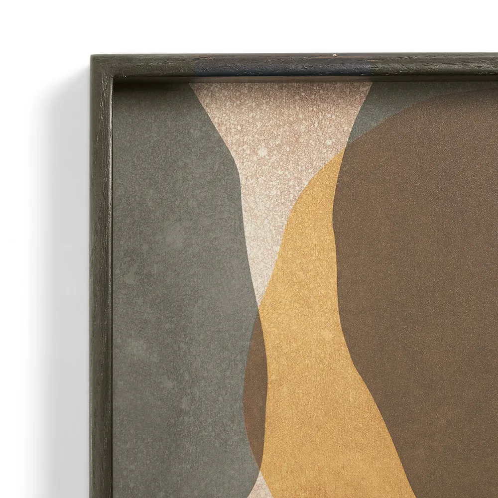 Overlapping Dots bakke 38x38 cm