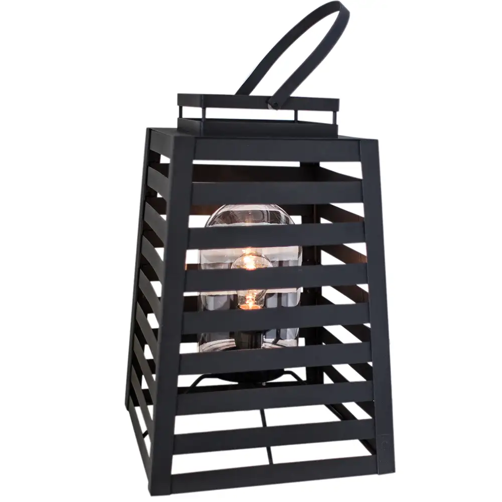 Yankton Udendørslampe Sort - By Rydéns - Moderne - Metal - Lanterne