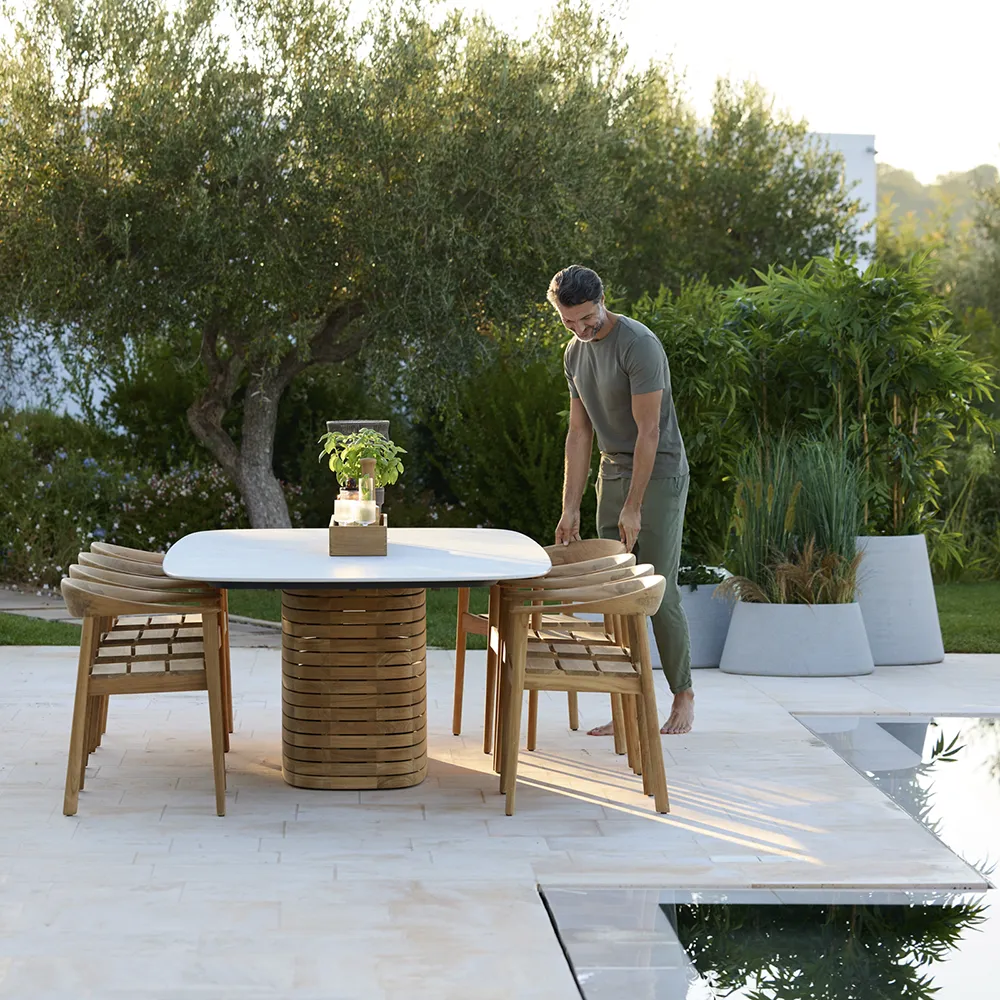 Soil potte trapez middel Concrete structure, fiberglas