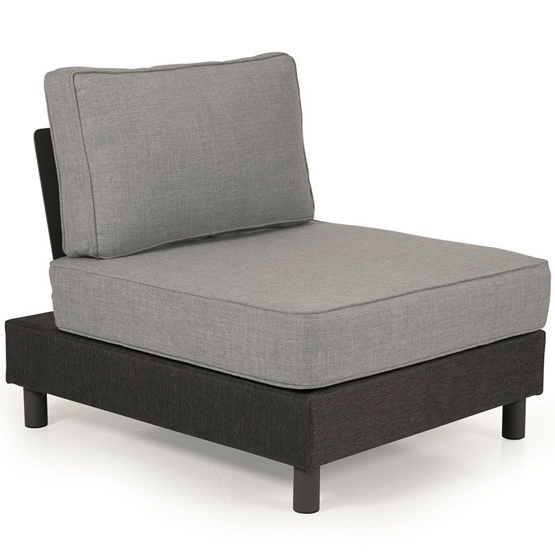 Brafab, Battleford Midtersektion Grå Inkl. Hynder Brafab