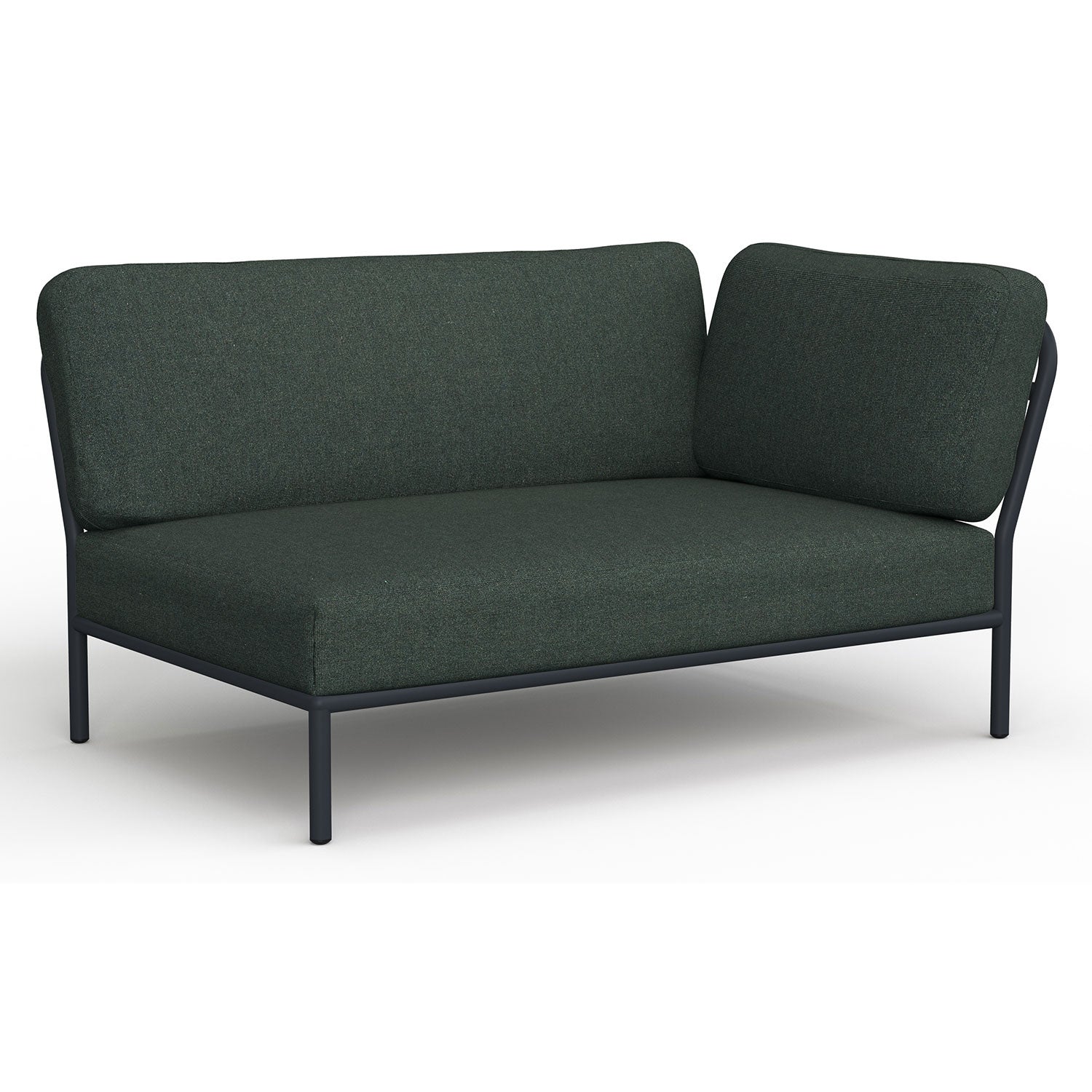 Houe, Level lounge sofa alpine heritage højre hjørne aluminium