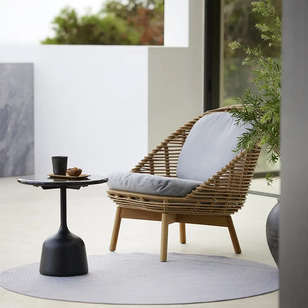 Hive loungelænestol Natural