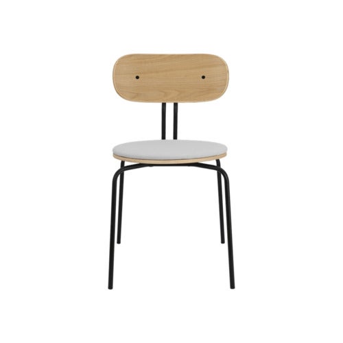 Curious Spisestol Eg/Sort Metal Steel Sterling