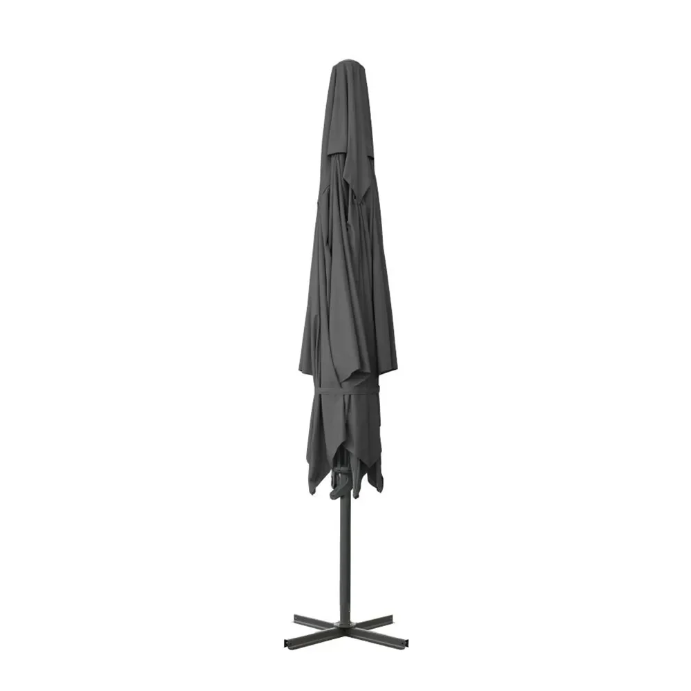 Mozzo parasol 400x400 cm Grå/Antracit