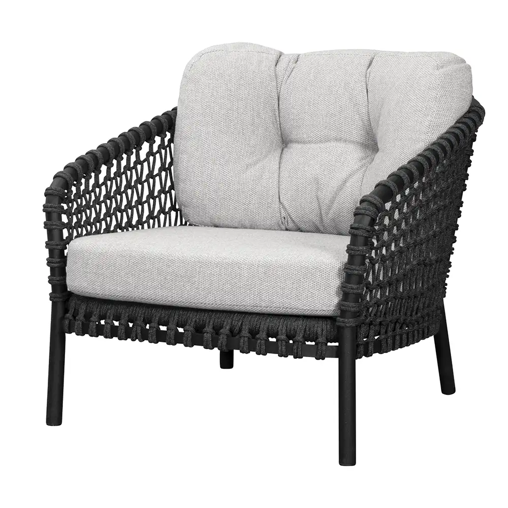 Ocean hyndesæt til loungestol Light brown, Wove