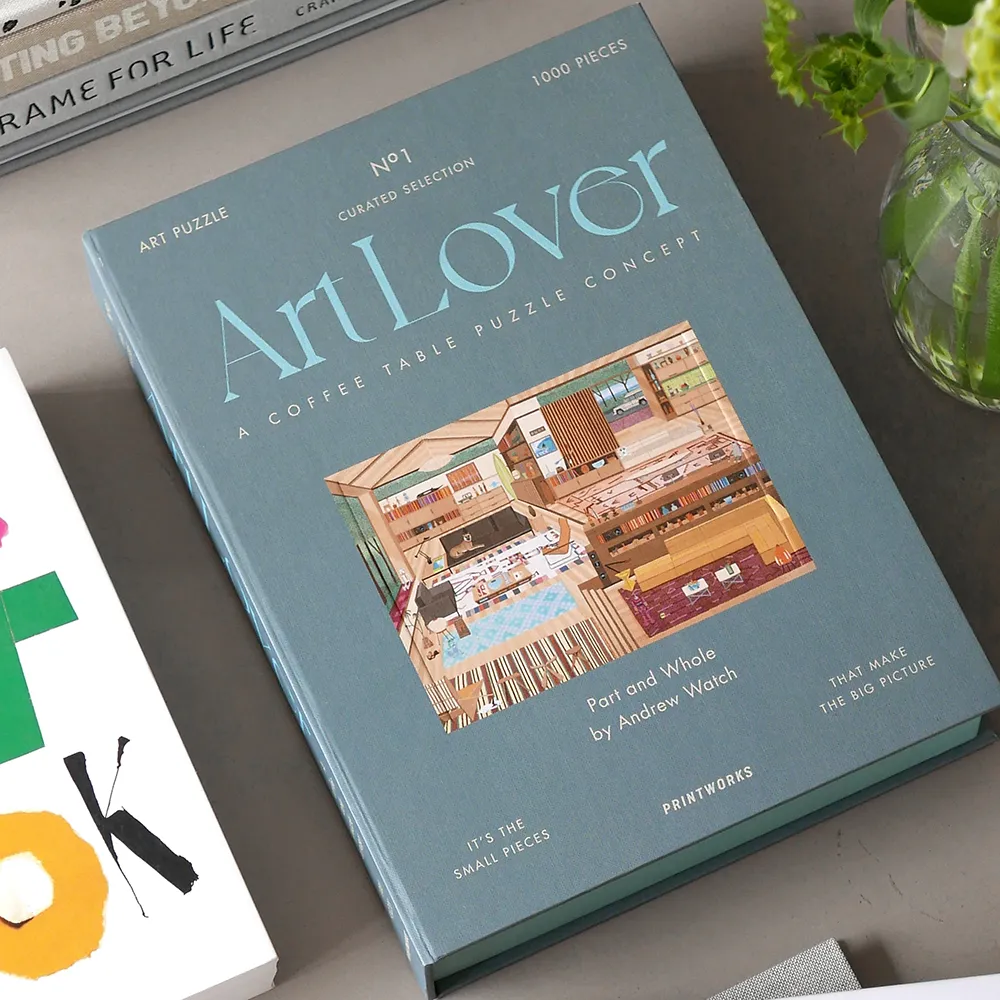  Art Lover Bogpuslespil - Del og Hel, 1000 stk