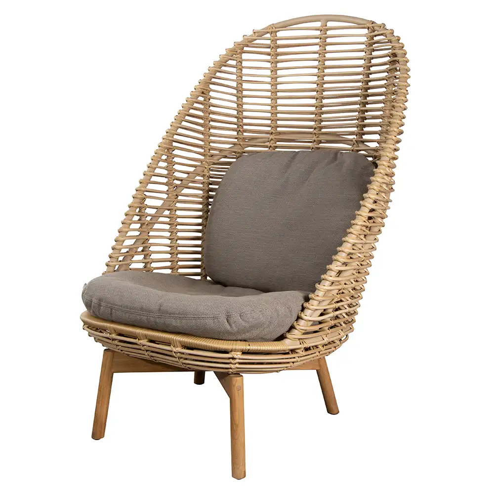 Hive pude i Taupe til hænge-/loungestol/highback lænestol