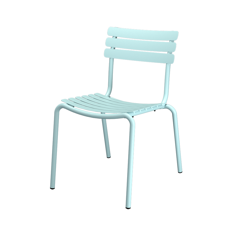 Houe, ALUA spisestuestol isblå