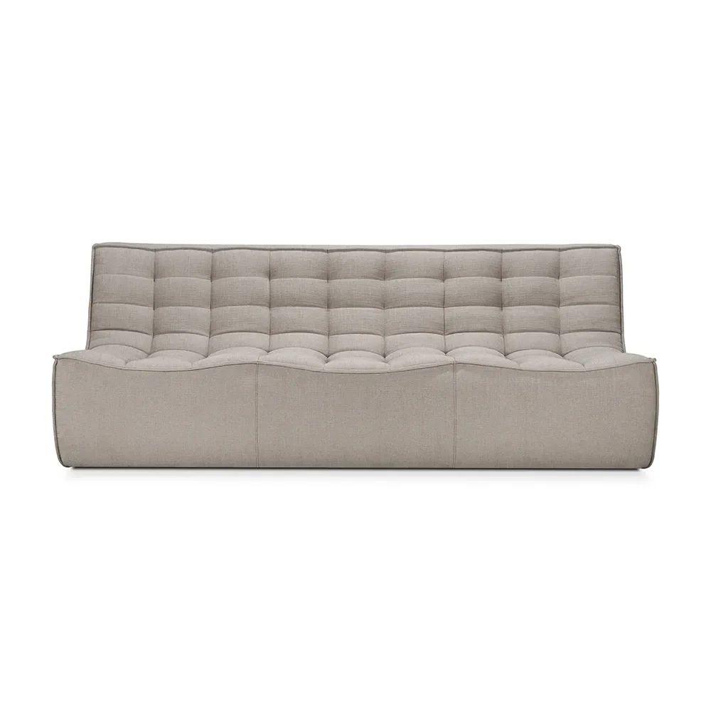 Ethnicraft, N701 3-personers sofa Ecru