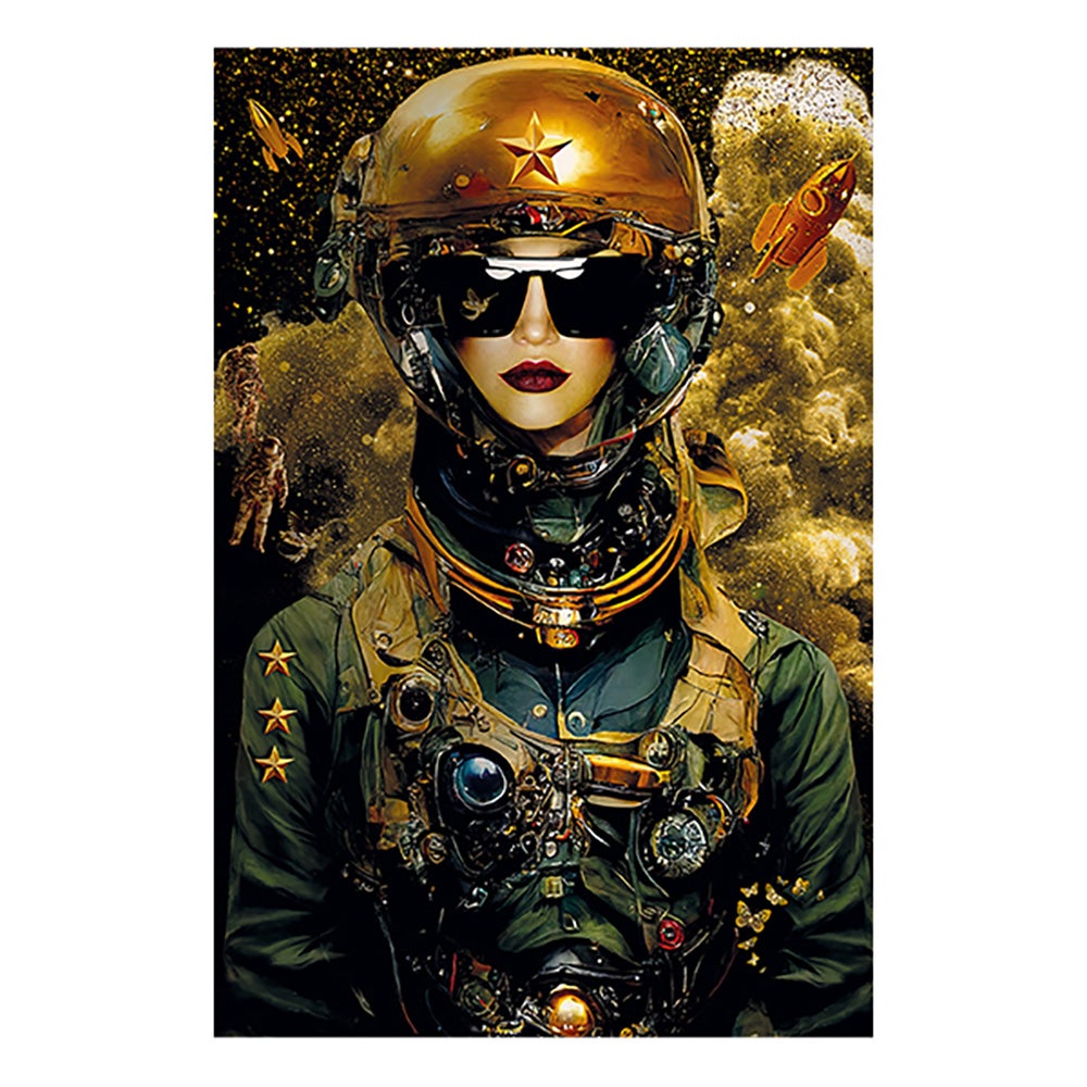 TIME TRAVELER fototavle - 100x150, Aluminium