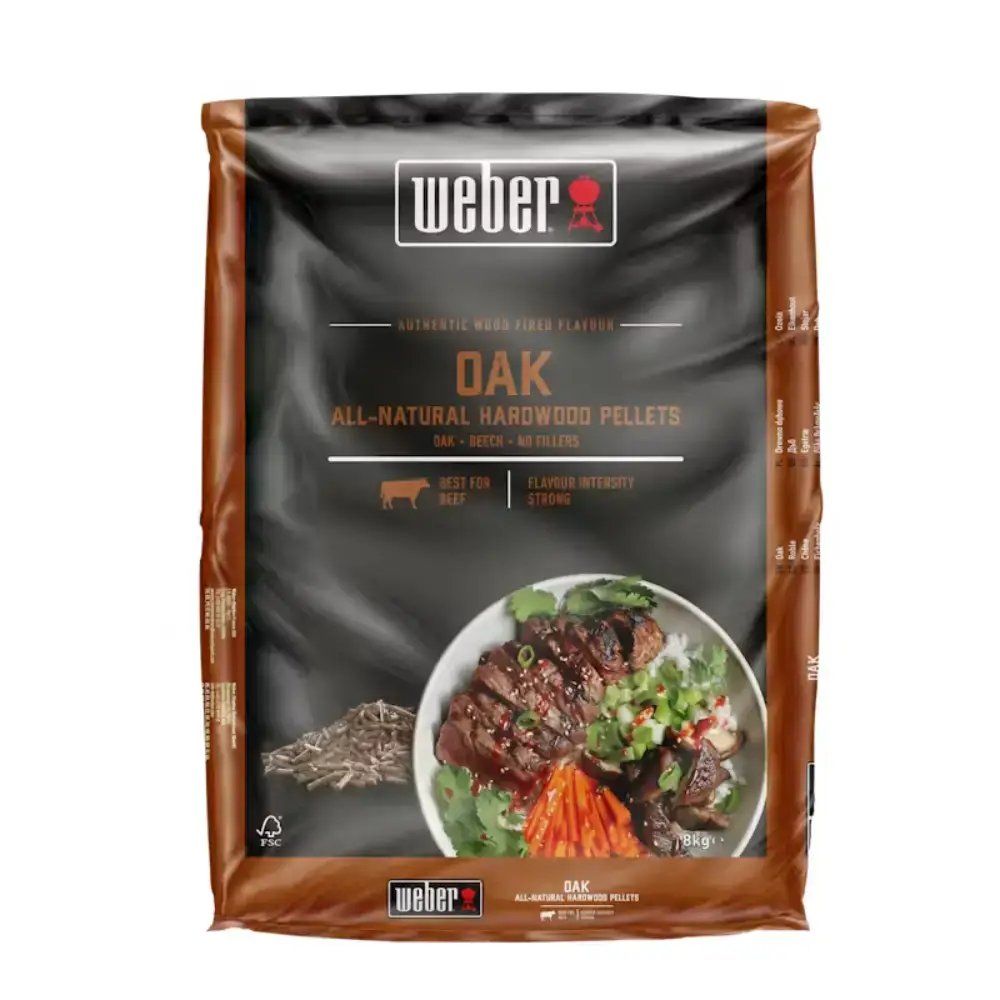 Weber, Træpiller - Kirsebær 8kg
