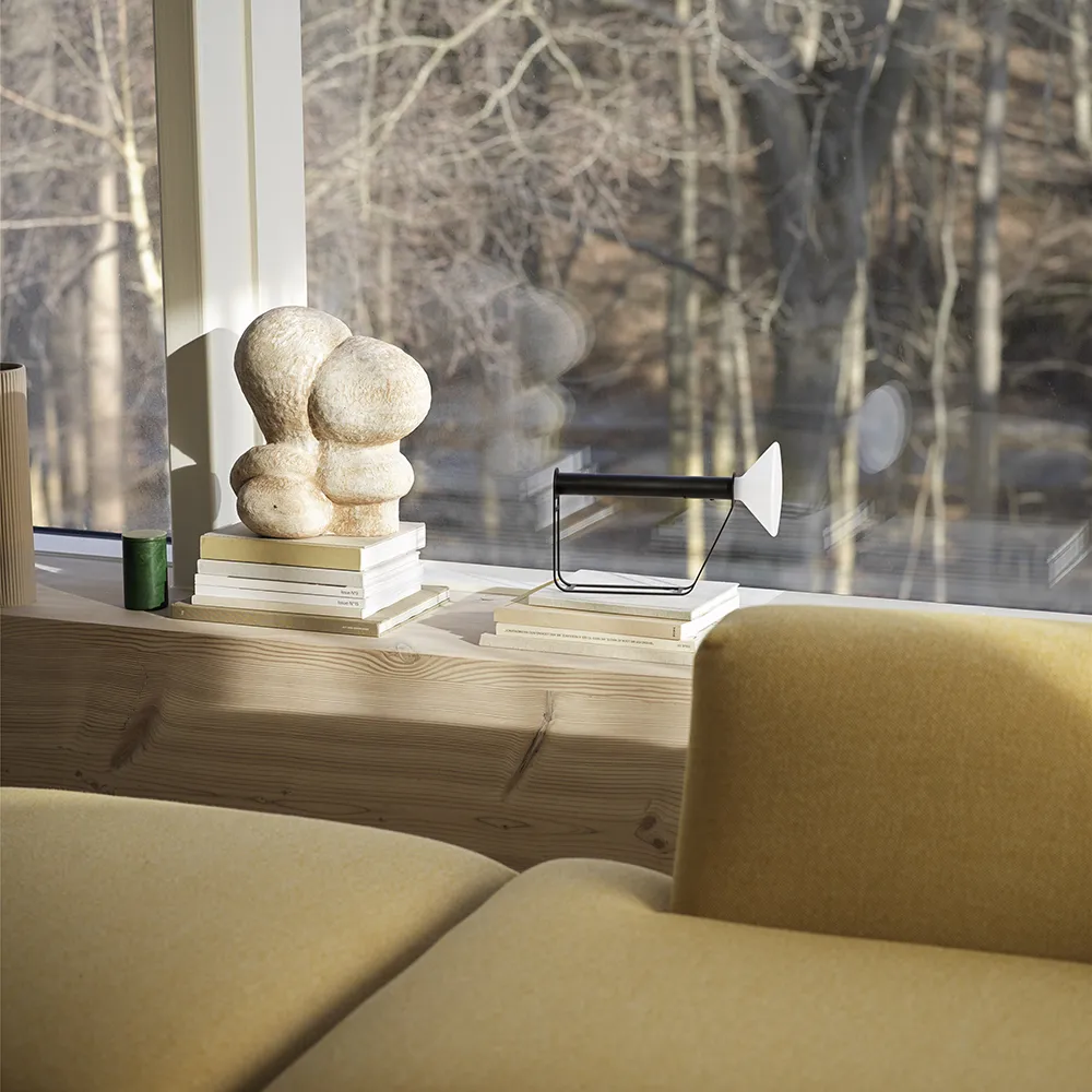 Piton transportabel lampe Black 