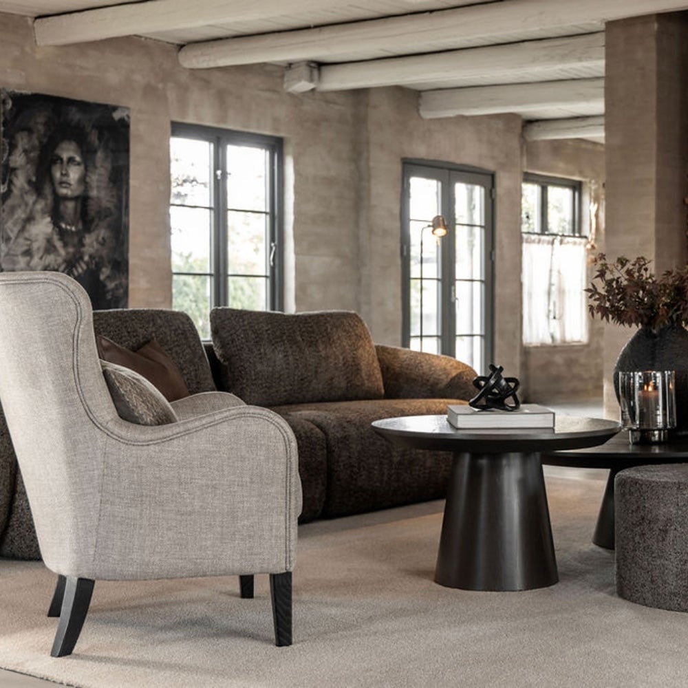 Sasha stoflænestol - Sway Natural