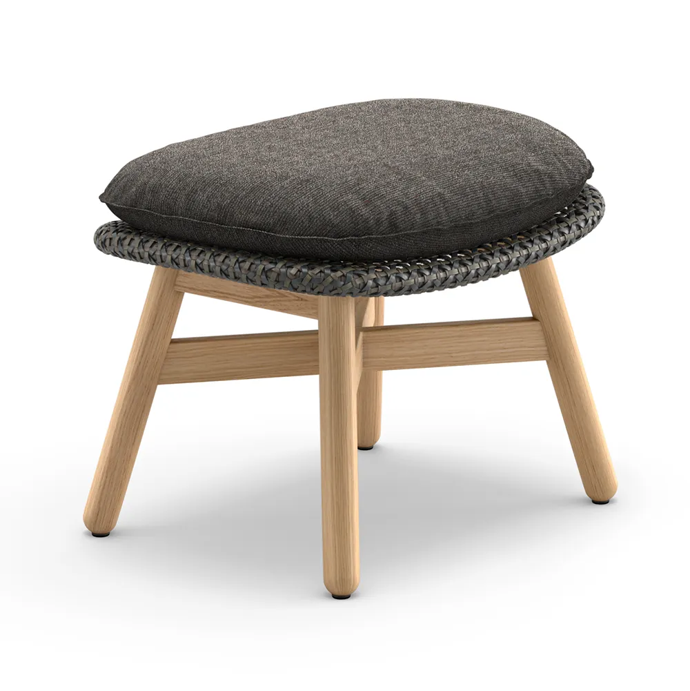 Dedon, Mbrace fodskammel teak AX6 teak 0205 arabica 0126