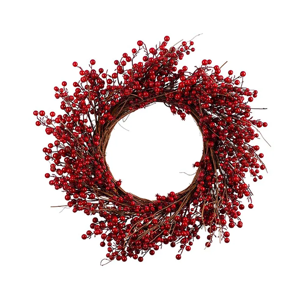 Mr Plant, Kunstig bærkrans Red Ø 75 cm