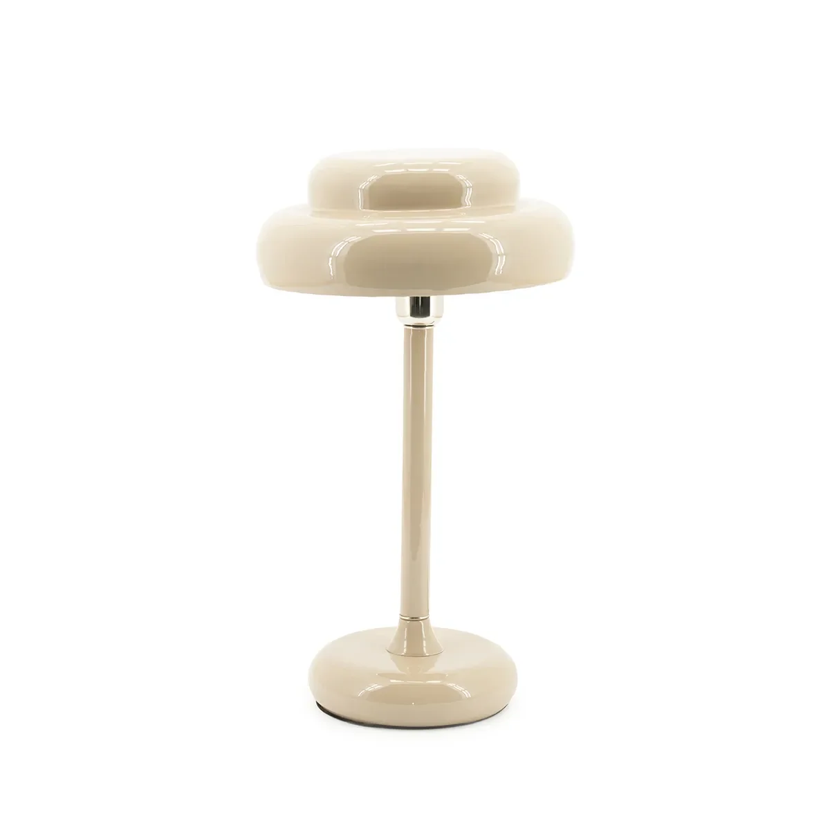 Dæmpbar bordlampe Pomm Beige H 47,5 cm