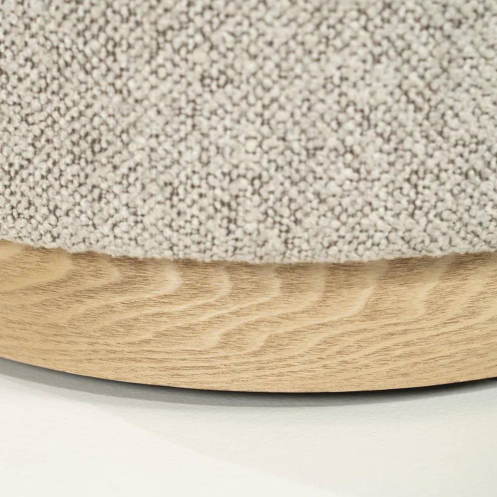 Puf Avah Small Taupe