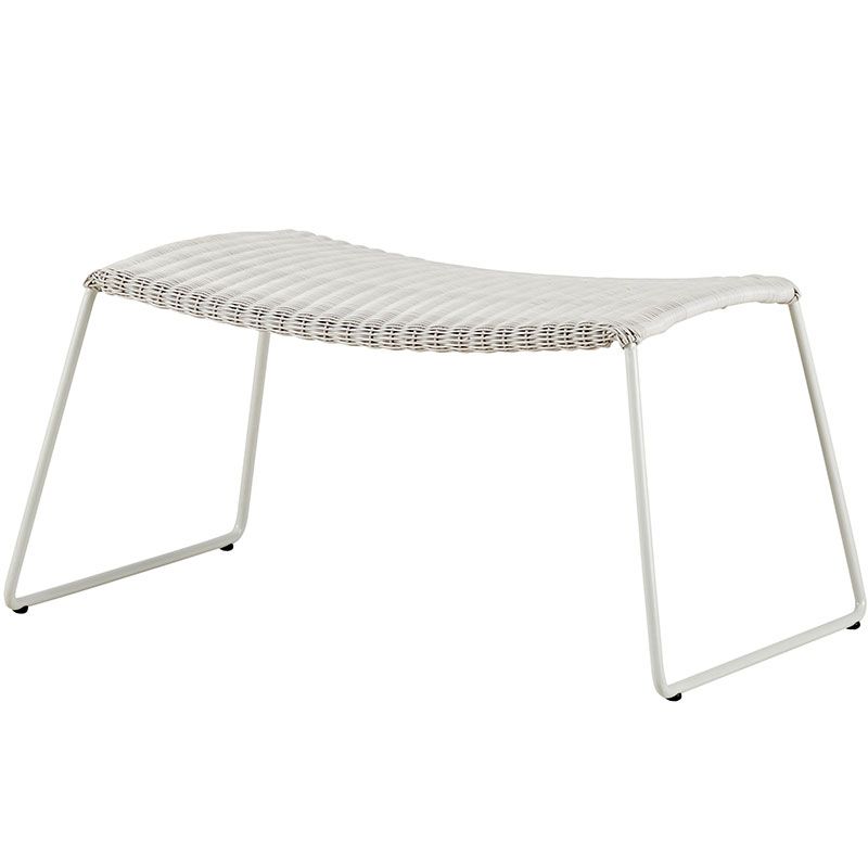 Cane-line, Breeze Fodskammel hvid