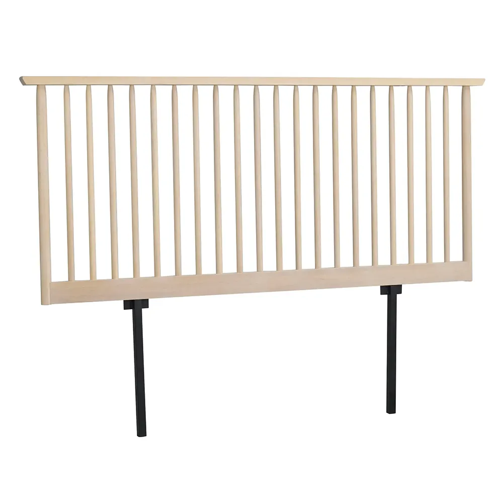 Riggins sengegavl 194x84 cm hvidpigmenteret