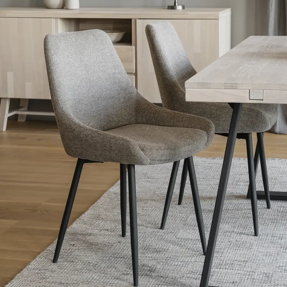 Sierra spisebordsstol beige stof