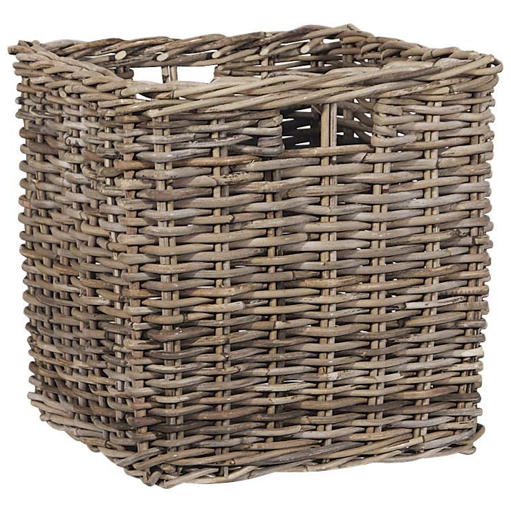 Opbevaringskurv Rattan 32x32 cm 
