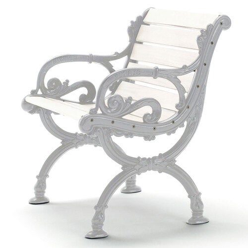 Byarum lænestol / stativ: natur / træ: hvidlakeret fyr