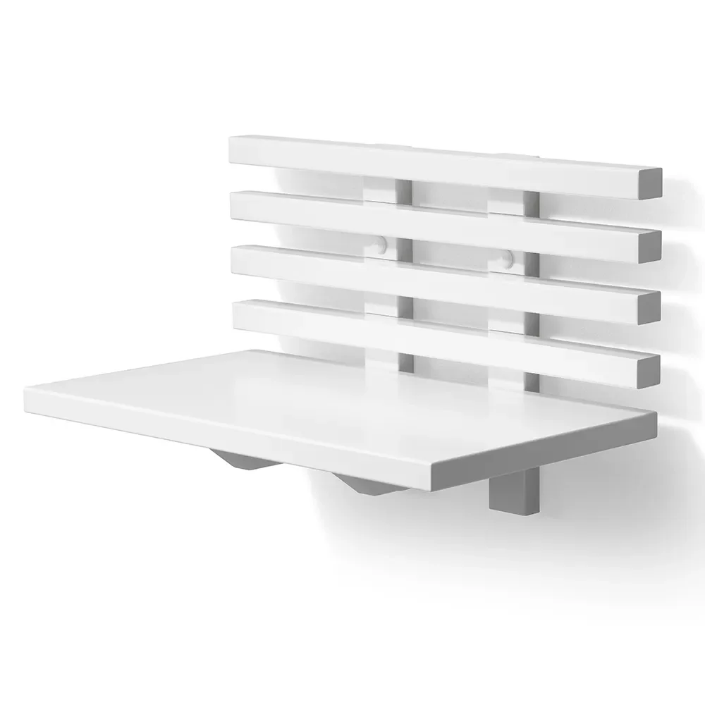 Zece Sengebord Hvidlakeret birk