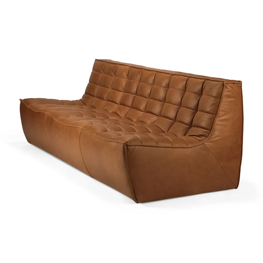 N701 3-personers sofa Leather