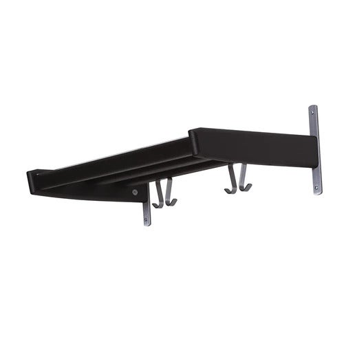 Meja hattehylde 59 cm sortbejdset eg