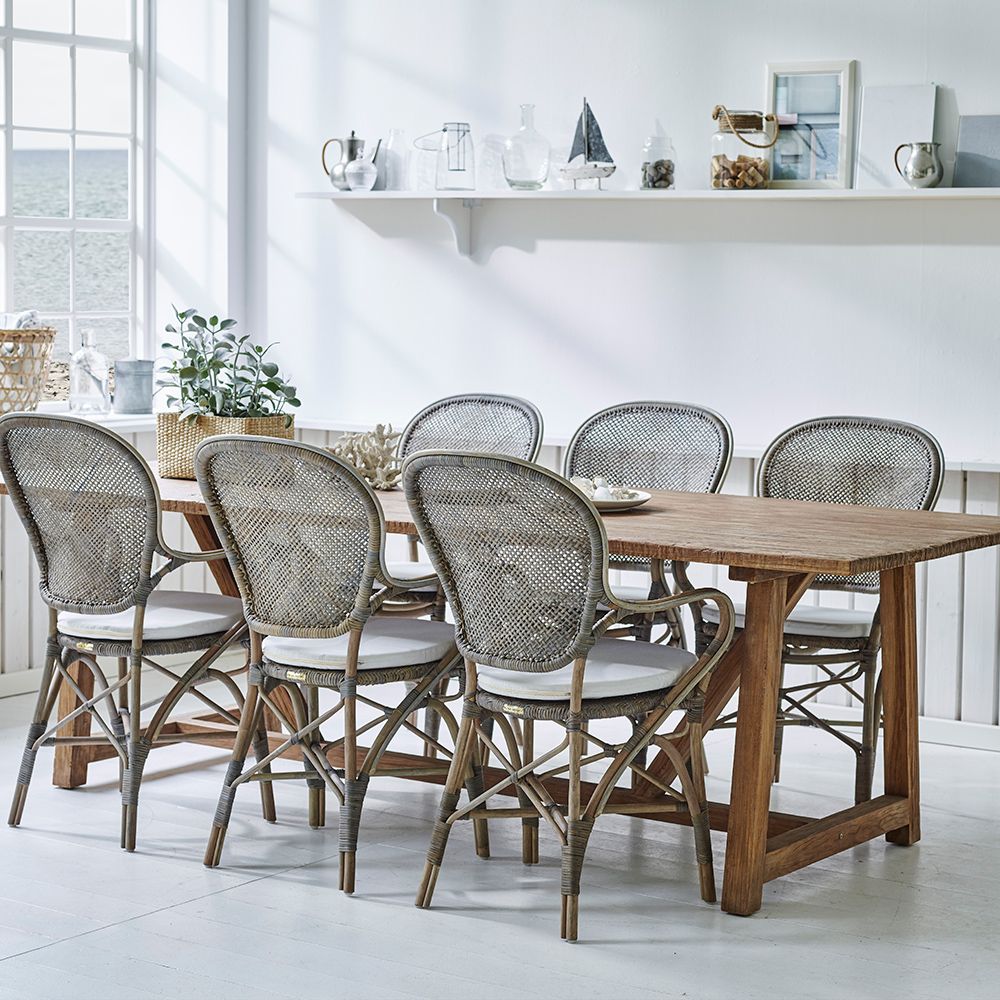 Rossini Rattan Stol Sort