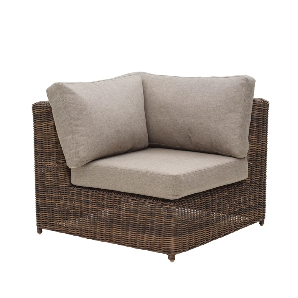 Brafab, Glendon hjørnestykke  Dark brown / Soft moose