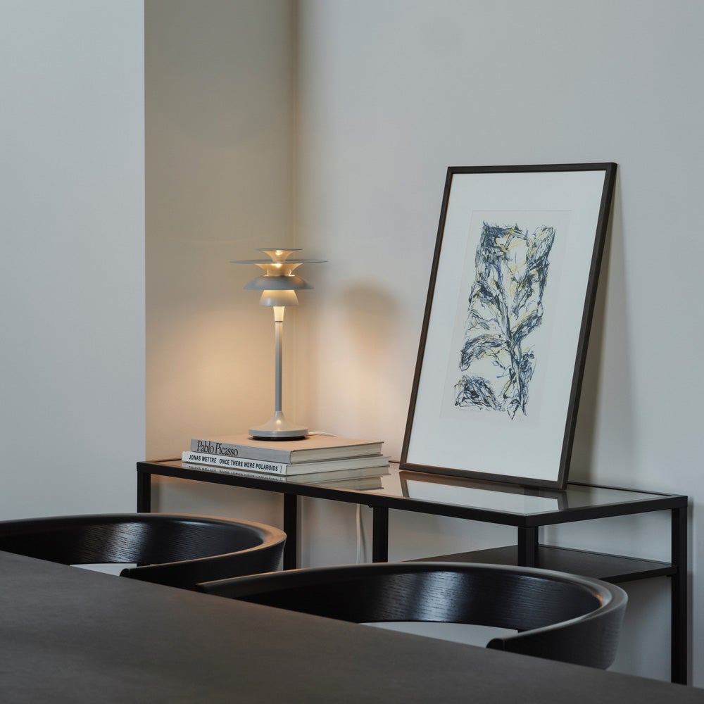 Picasso bordlampe H348 Isblå G4