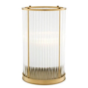 Hurricane Mayson L Antique Brass Lyslygte