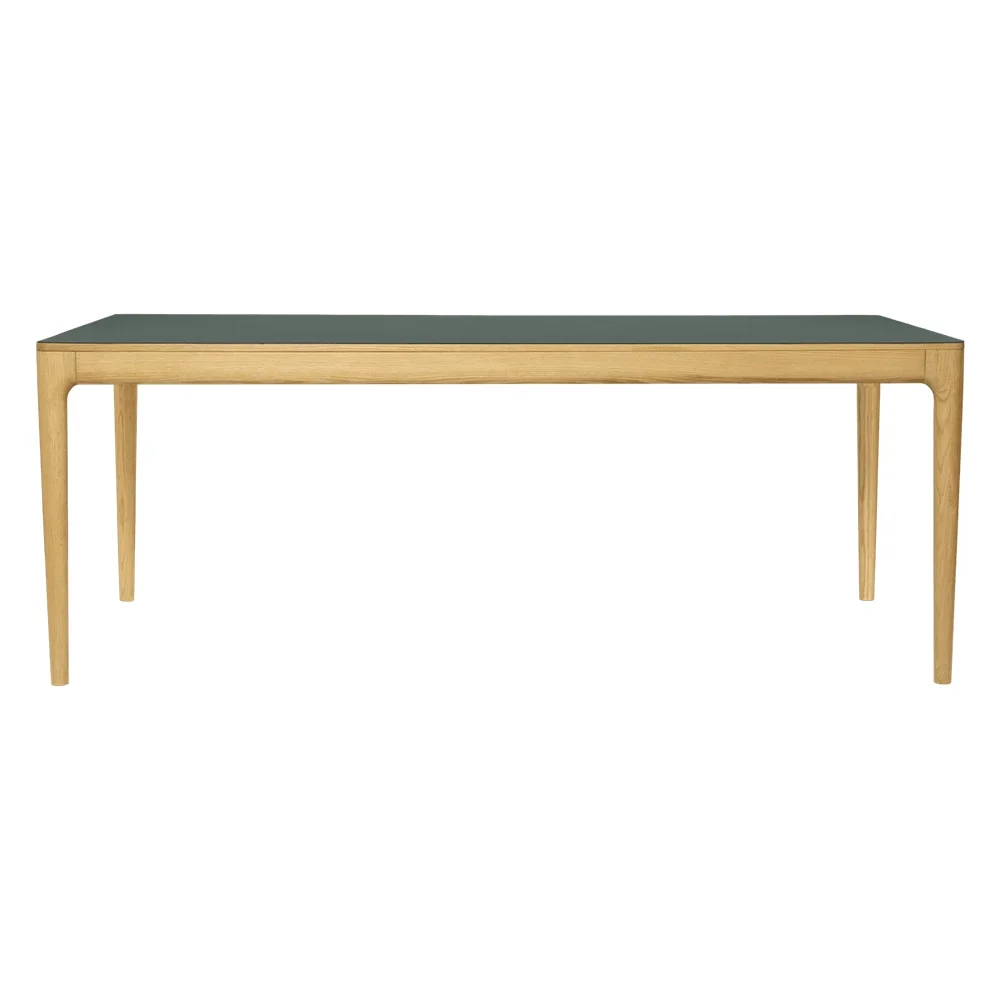 Umage, Heart'n'Soul Spisebord 200/300x90x75 Eg/mosgrøn