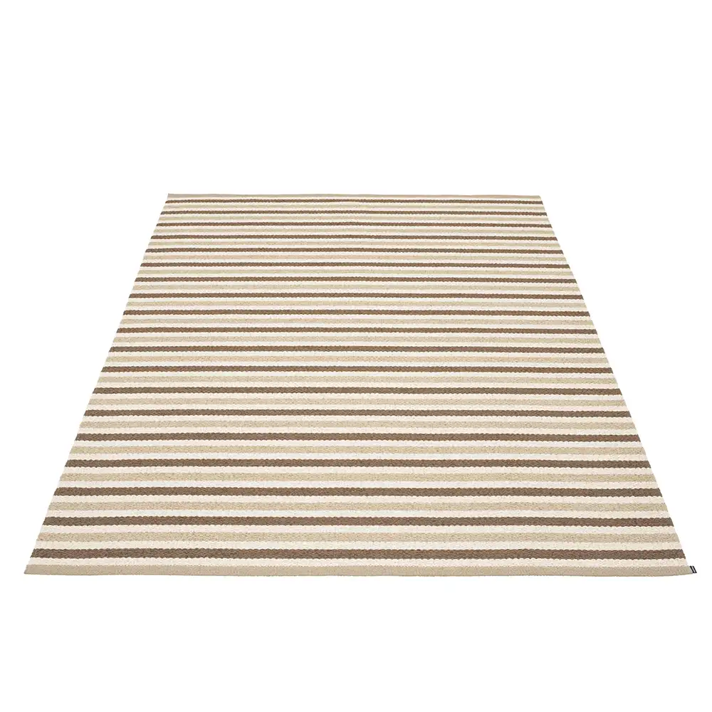 Pappelina, Teo tæppe 140x200 cm Brick/Beige/Vanilla